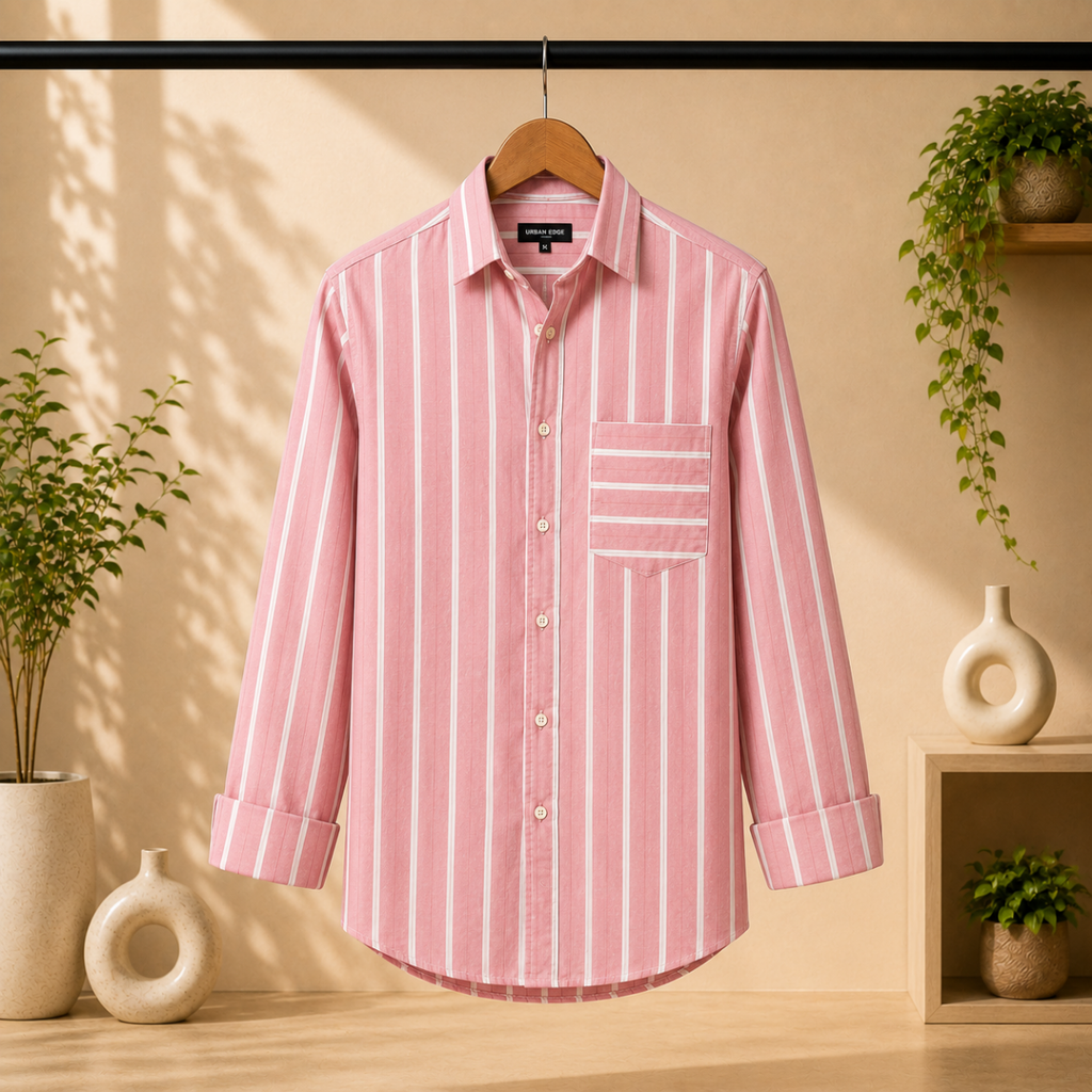 3 Men's Striped Shirt | S-9