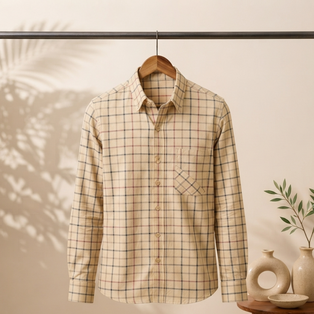 3 Men’s Classic Checked Shirts | C5