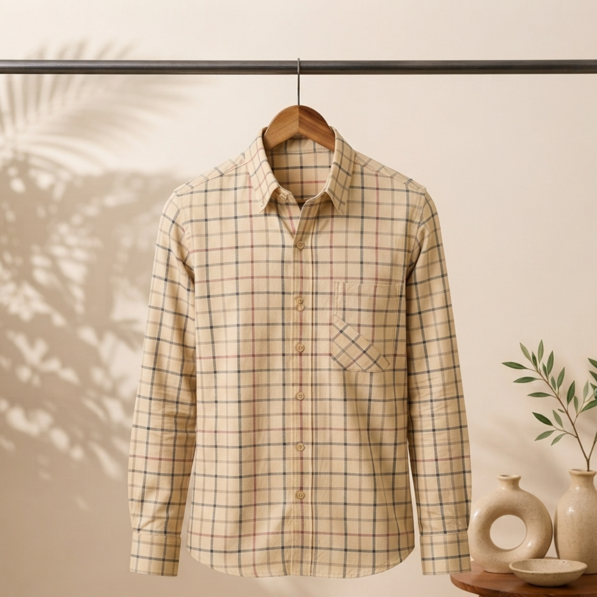 3 Men’s Classic Checked Shirts | C5