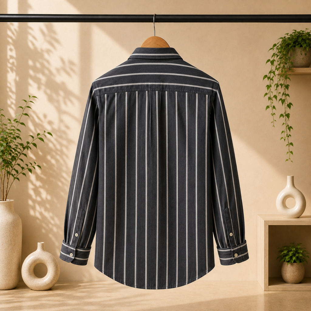 3 Men's Striped Shirt | S-8